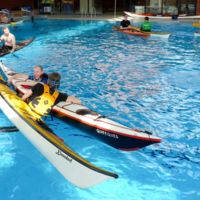 Rettungsübung Uni-Schwimmhalle